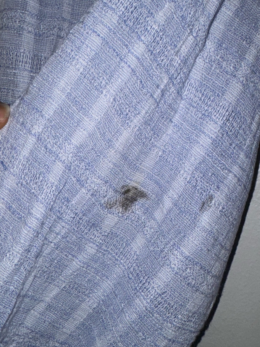 Free People Light Blue & White Striped Button-Down Shirt - Picture 8 of 10